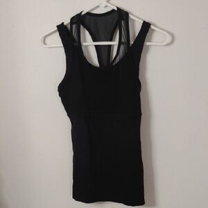 GAPFit Black Medium Impact Tank Women's Size Small